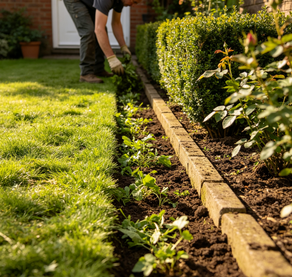 16 Weeding along green borders - Image 1