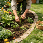 Manual garden weeding