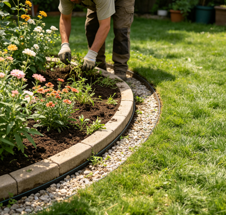 29 Manual weeding in grass crevices - Image 1