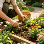 Manual weeding for small gardens