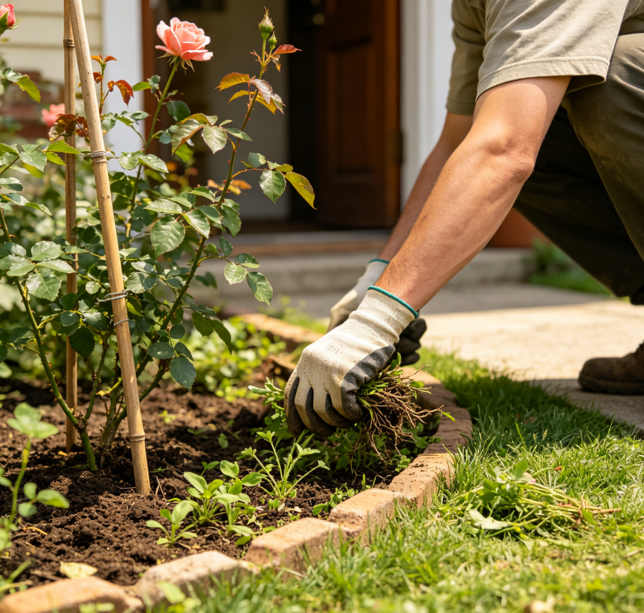 33 Manual yard surface clearing - Image 1
