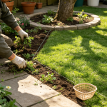 Zoned yard weeding